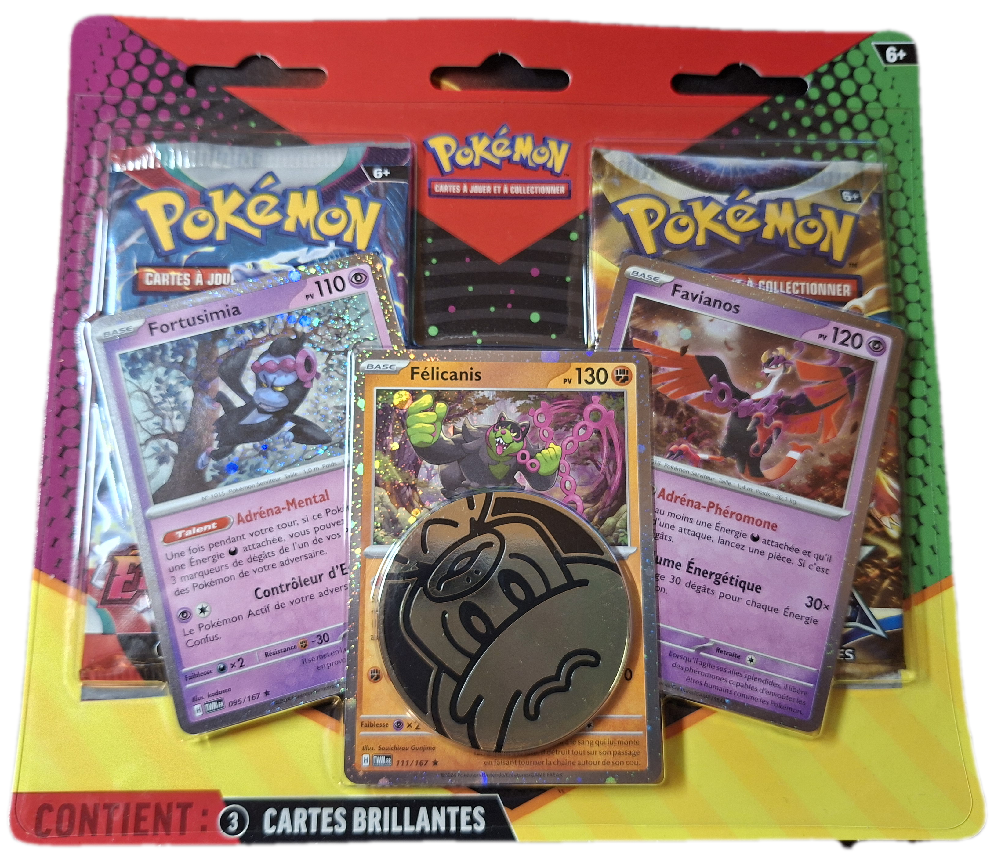 Blister Duopack 2 booster Fortusimia, Félicanis & Favianos