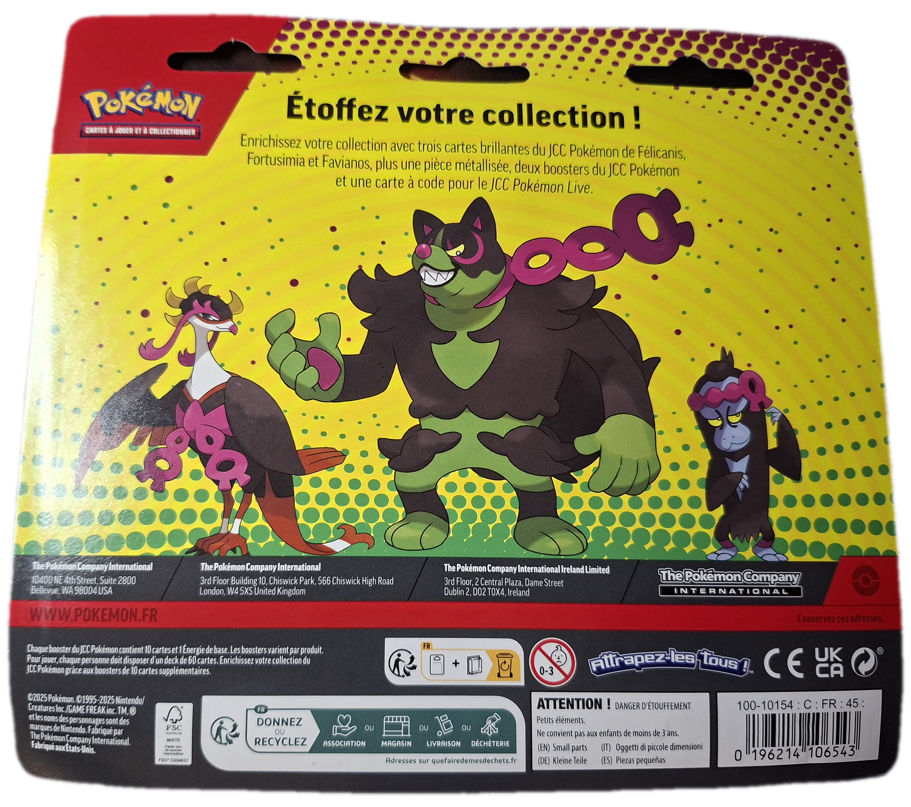 Blister Duopack 2 booster Fortusimia, Félicanis & Favianos