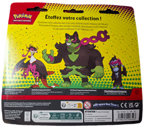 Blister Duopack 2 booster Fortusimia, Félicanis & Favianos