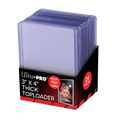 Ultra Pro - Toploaders - 3'' X 4'' Action Packed 55PT Toploaders x25