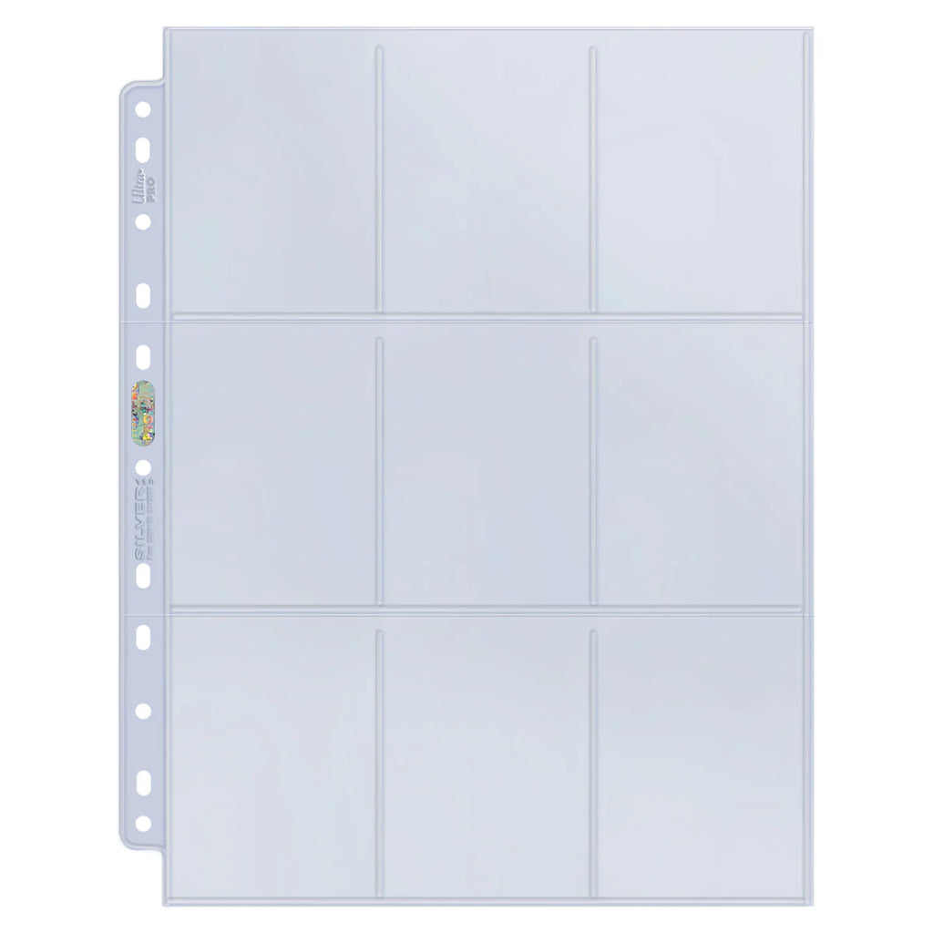 Boite de 100 feuilles de classeur Ultra Pro Silver Series 11 trous format A4