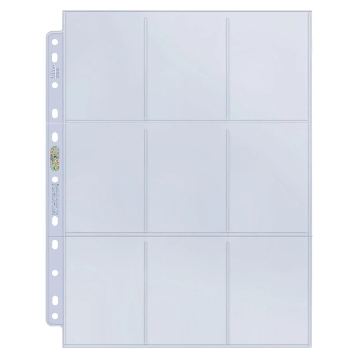 Boite de 100 feuilles de classeur Ultra Pro Silver Series 11 trous format A4