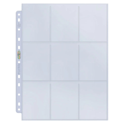 Boite de 100 feuilles de classeur Ultra Pro Silver Series 11 trous format A4