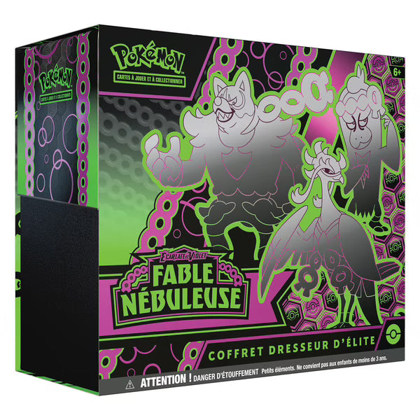 ETB Fable Nébuleuse Coffret Pokémon dresseur d'Elite