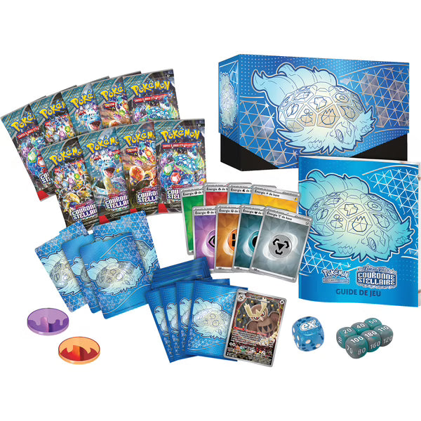 ETB Couronne Stellaire Coffret Pokémon dresseur d'Elite